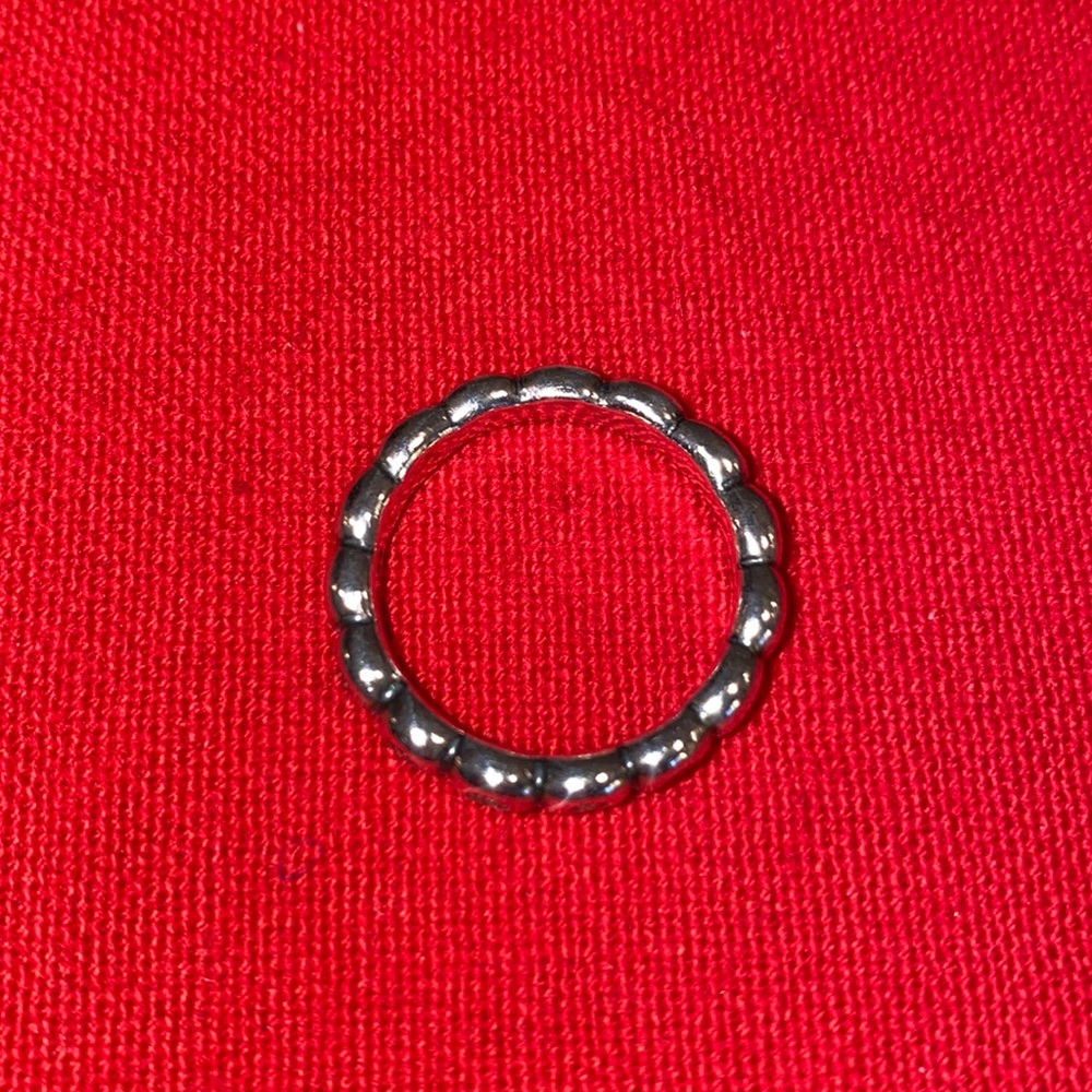 Pandora Sterling Silver Stackable Cloud Ring - image 5